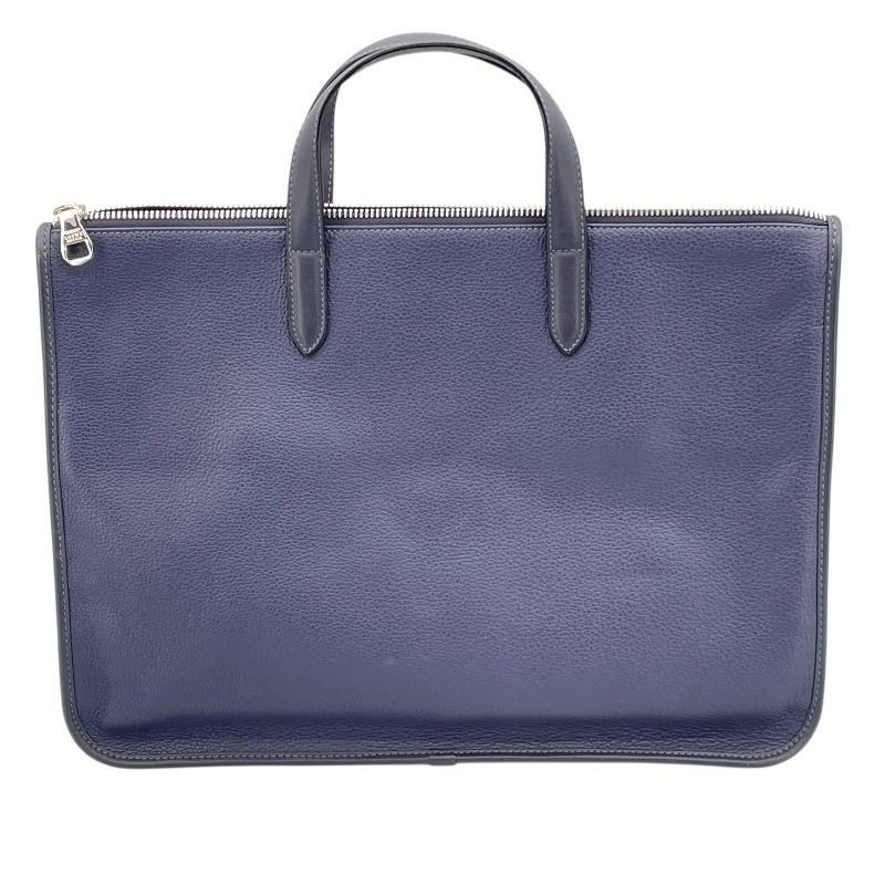 ロエベ LOEWE ビジネスバッグ ネイビー レザー メンズ ビジネスバッグ