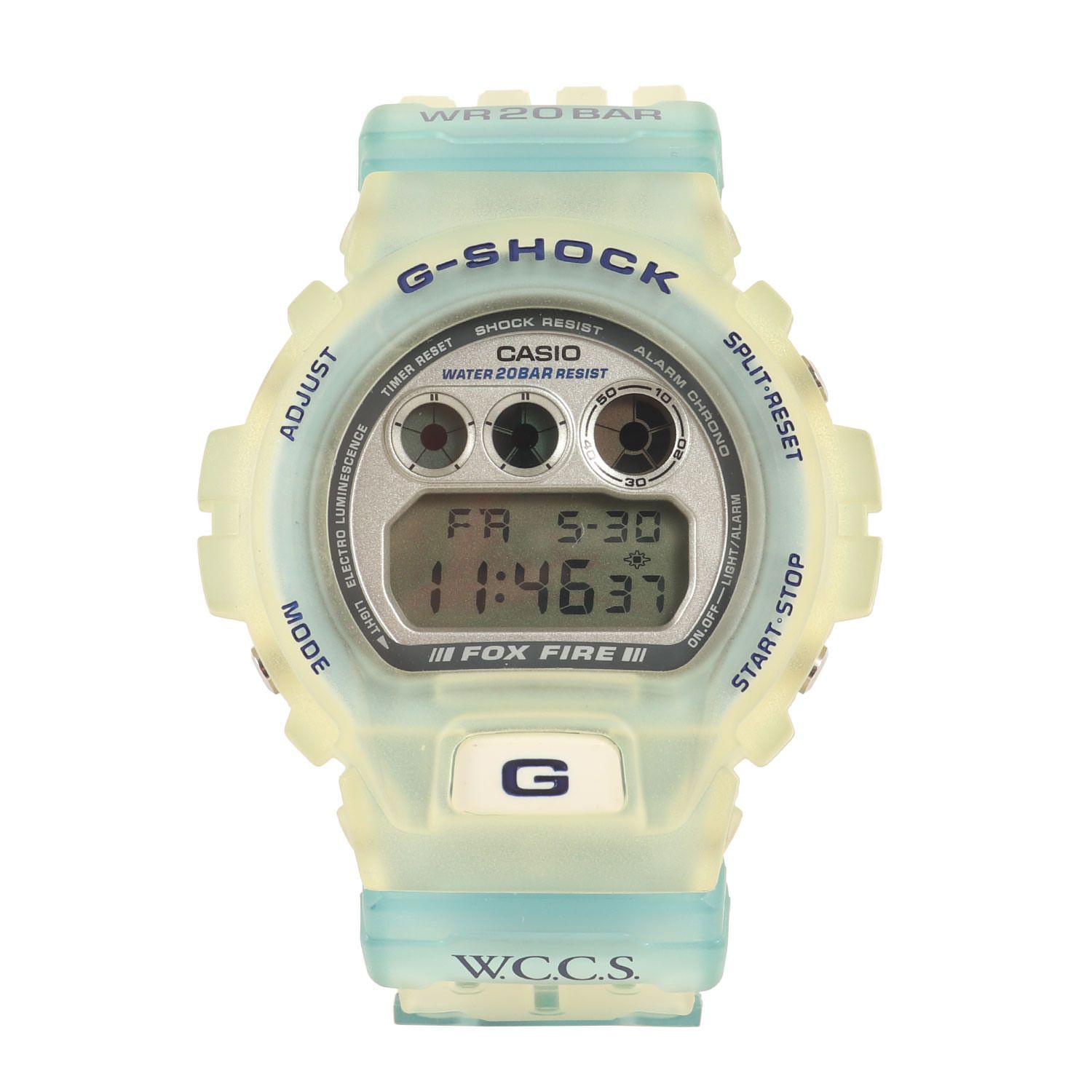 G-SHOCK ジーショック 90s DW-6900WC-2AT W.C.C.S 世界サンゴ礁保護協会モデル 腕時計 | ウォッチ | スケルトン クリアブルー | CASIO カシオ
