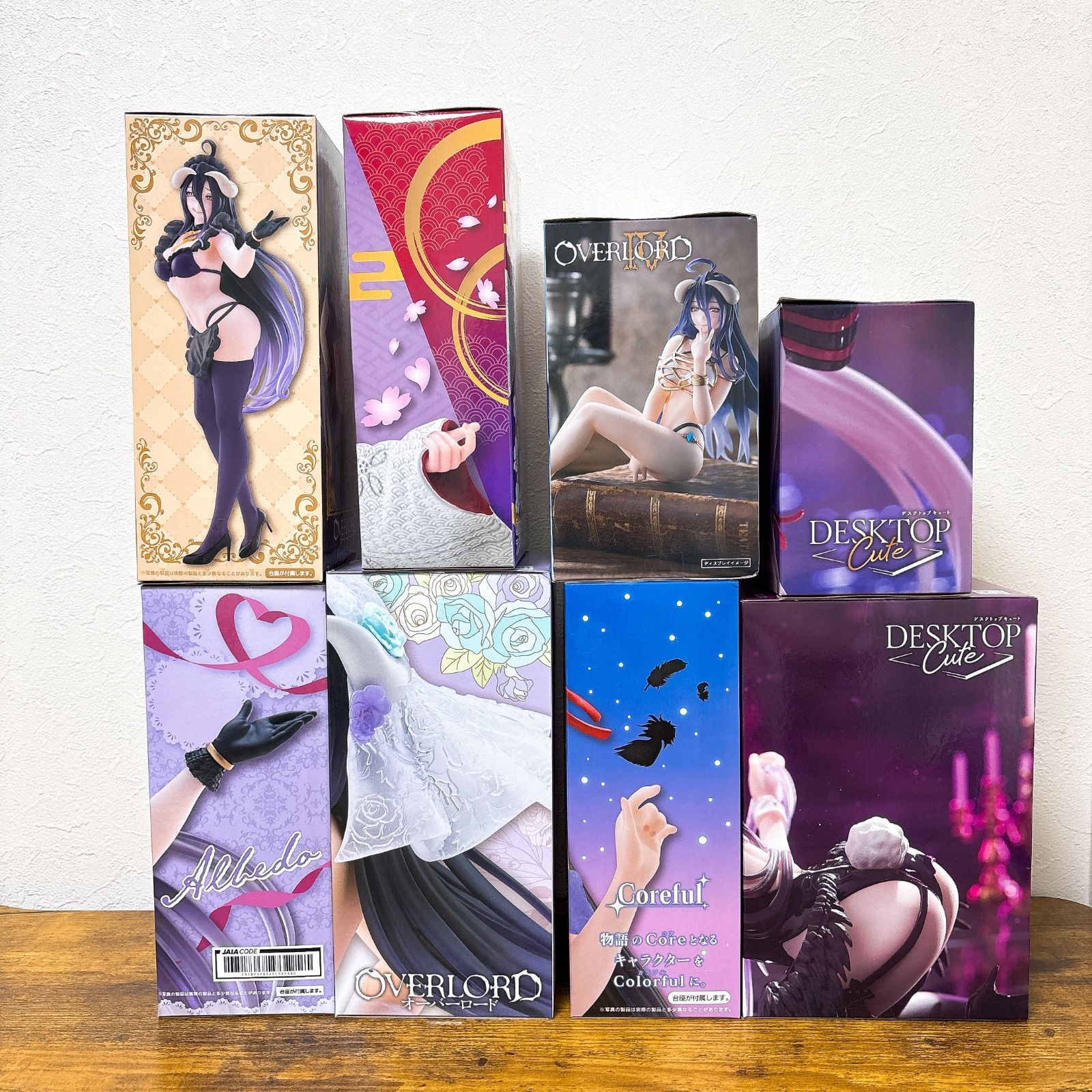 セール!!】オーバーロード アルベド フィギュア 8体セット まとめ売り