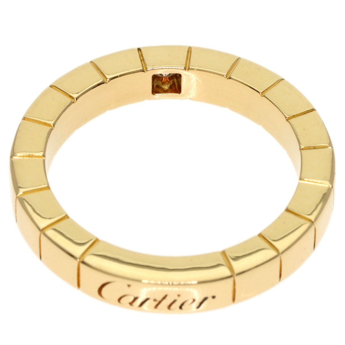 CARTIER カルティエ ラニエール 1P ダイヤモンド #48 リング・指輪  