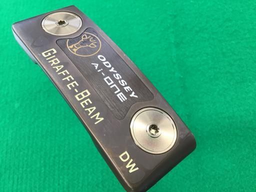 オデッセイ Ai-ONE GIRAFFE-BEAM DW 33インチ パター PT STROKE LAB 90 スチール フレックスその他 メンズ 男性用 右利き 右用 Cランク ゴルフクラブ