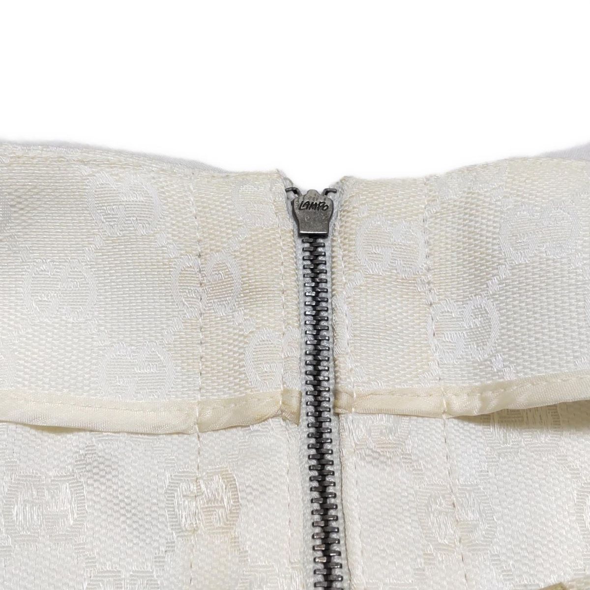 GUCCI グッチ ひざ丈スカート ベージュ 40(M位) 4103625E0295 GUCCI(グッチ) スカート サイズ40 M レディース - 205-1158-3874