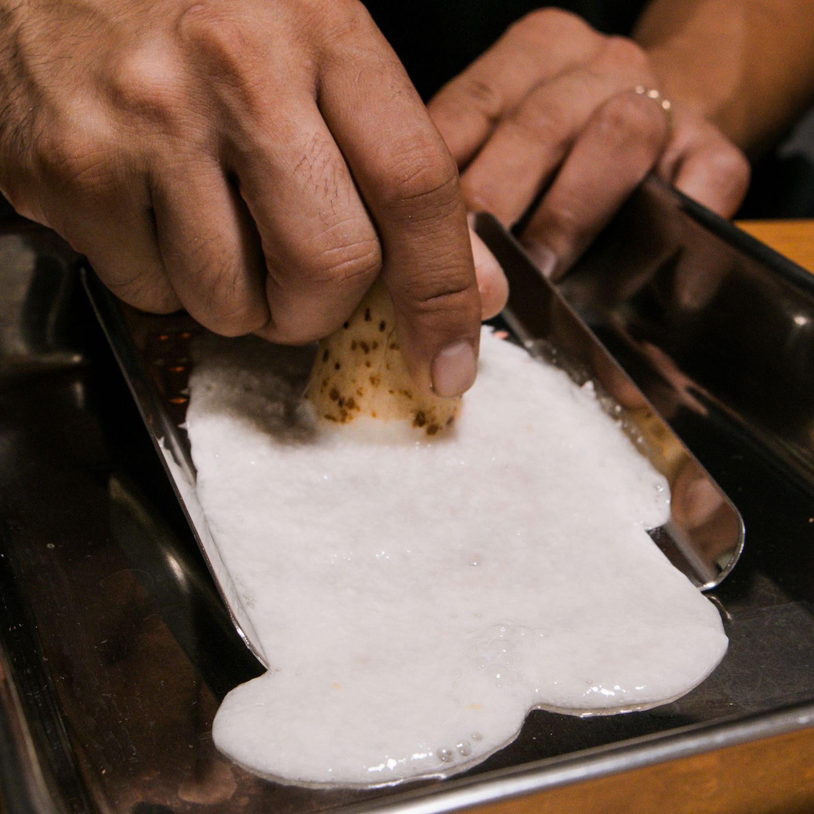 百代おろし器 本物のおろし金で味や食感の違いに驚き