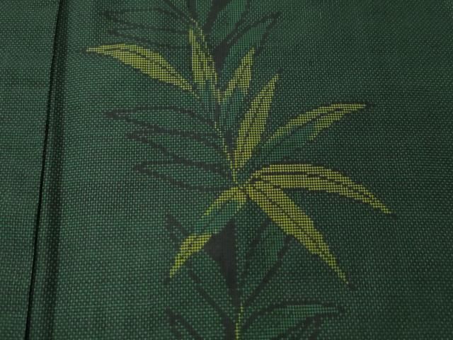 平和屋着物●本場大島紬　9マルキ　枝葉文　正絹　逸品　未使用　CAAU1715yc 平和屋着物○本場大島紬 9マルキ 枝葉文 正絹 逸品 未使用 CAAU1715yc