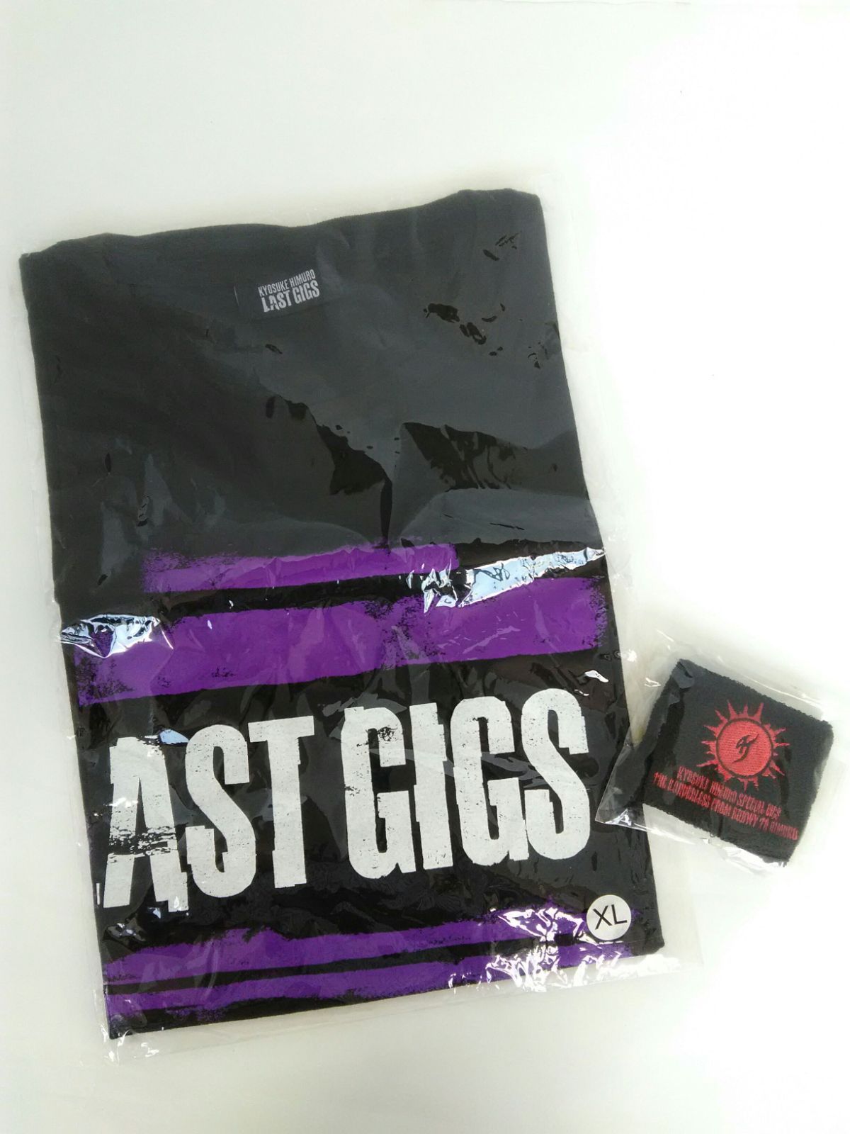 未使用】氷室京介 LAST GIGS 名古屋限定Tシャツ（XL）とリストバンド