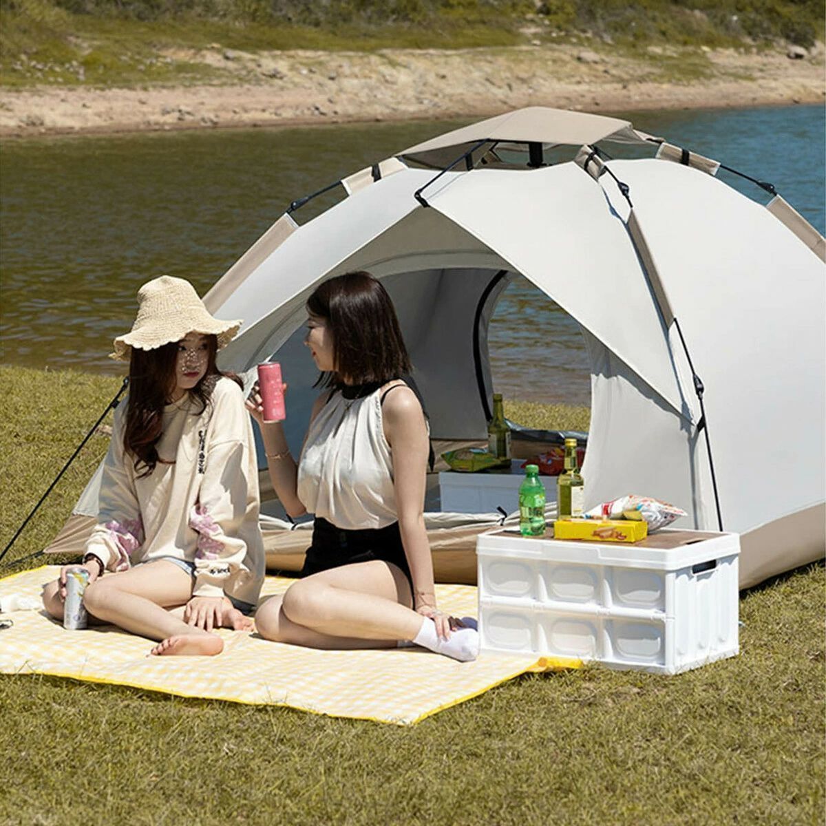 オープンテント,自動,防水,屋外用 Amazon.co.jp: KAZOOキャンプ用自動屋外ポップアップテント防水