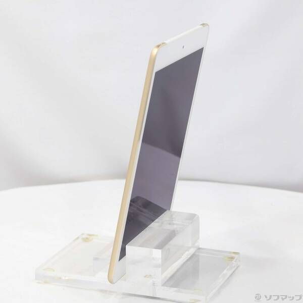 中古品〕 iPad mini 4 32GB ゴールド MNWG2J／A auロック解除SIM