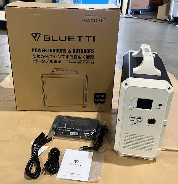 40000円は可能ですポータブル電源 EB150 1500Wh(415000mAh)防災推薦