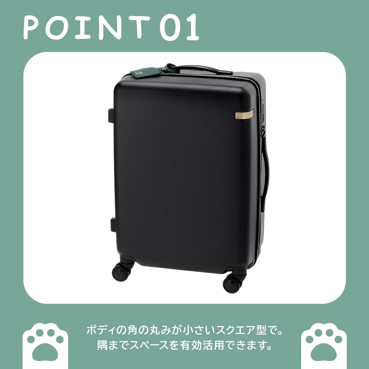 パキラ スーツケース