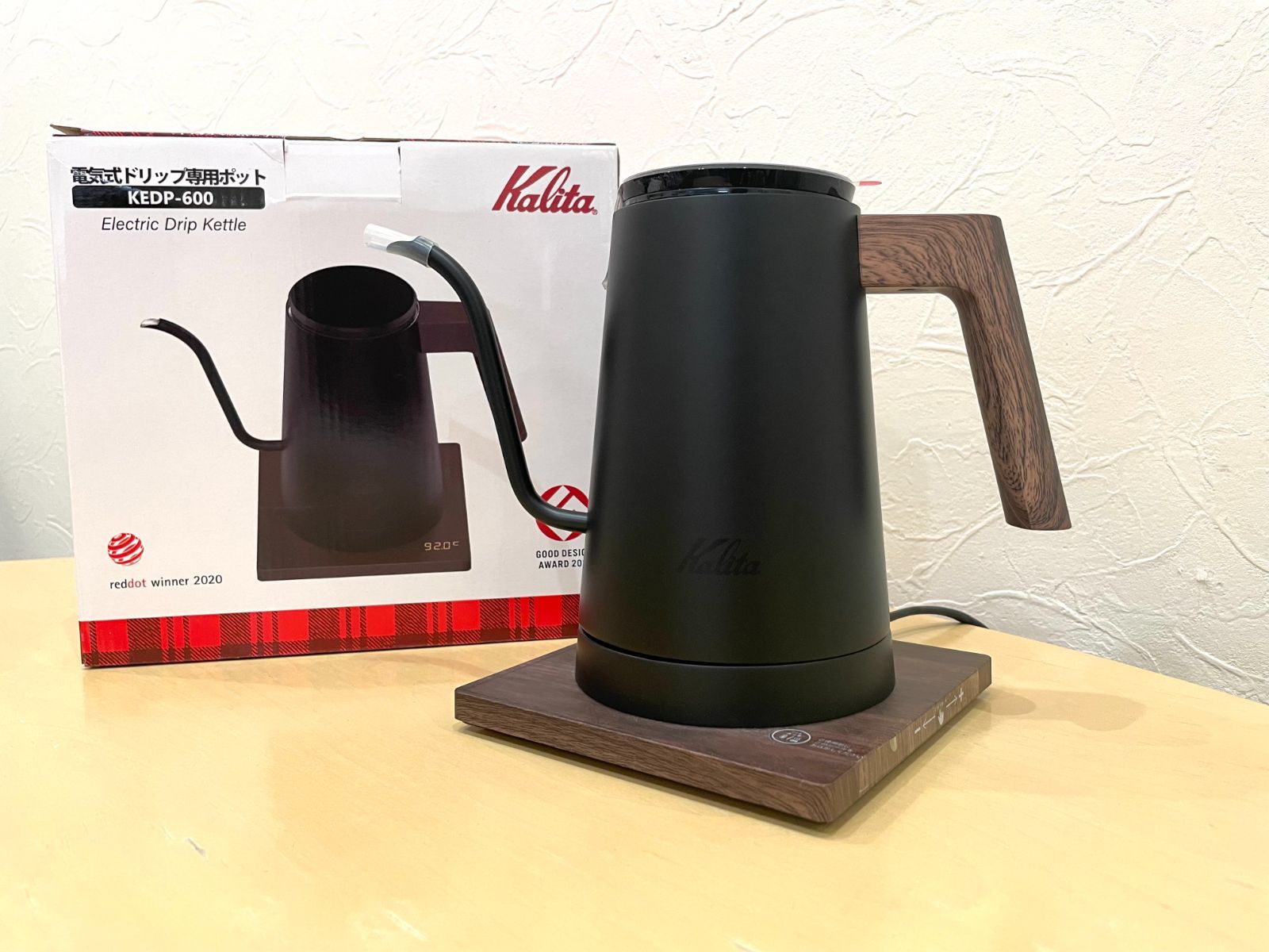 新品100% カリタ kalita 電気式ドリップ専用ケトル KEDP-600 20500円