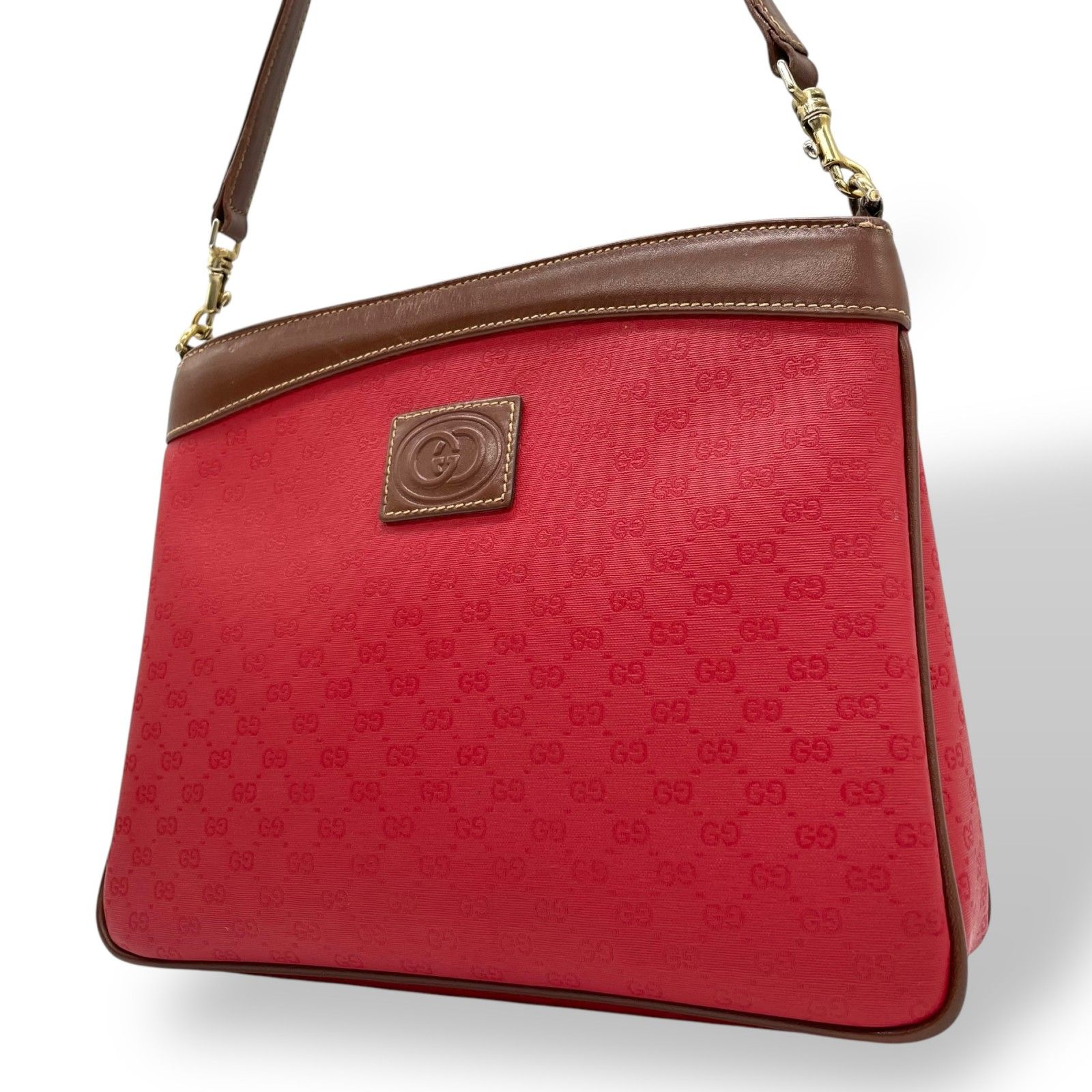美品・希少】GUCCI グッチ マイクロGG ショルダーバッグ クロス