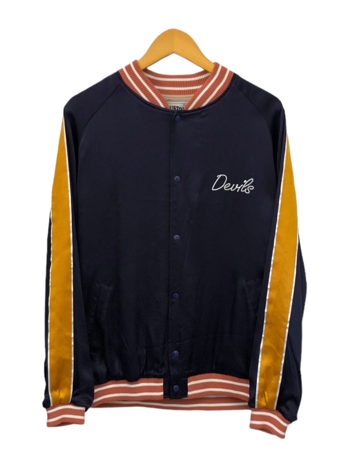 HOUSTON (ヒューストン) RAYON AWARD JACKET（DEVILS）レーヨン 