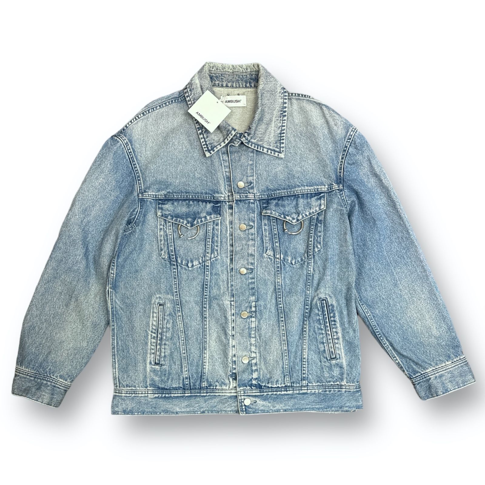 定価59400円 AMBUSH OVERSIZED DENIM JACKET オーバーサイズデニム  