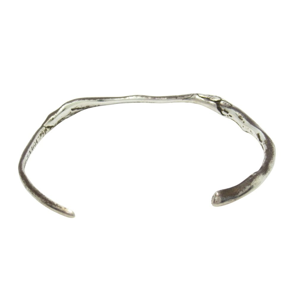 acacia KEI SHIGENAGA ケイシゲナガ SATSUKI リミテッド バングル ブレスレット SV925 18K シルバー メンズ 古着 KIN-KAAI_COM