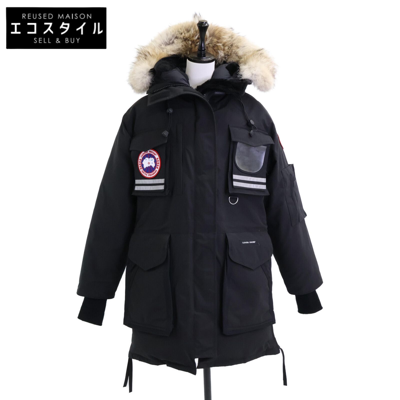 CANADA GOOSE カナダグース 正規 9501L SNOW MANTRA PARKA|スノーマントラパーカ コヨーテファー フーデッドダウン M