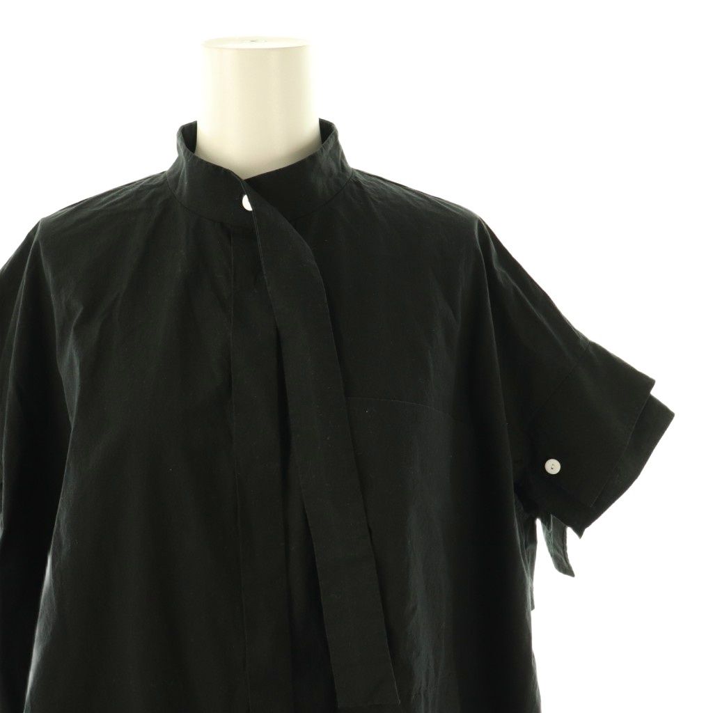 エンフォルド ENFOLD 25SS ROLL-UP SLEEVES SHIRT シャツ 半袖