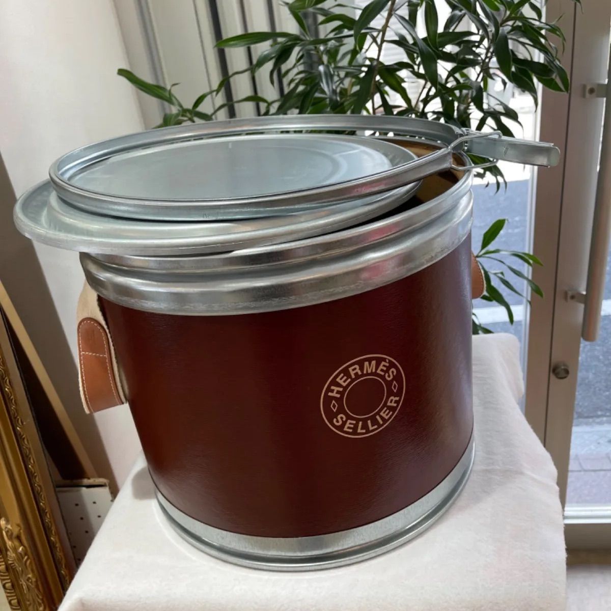 新品】【未使用品】HERMES エルメス サドルボックス リサイクル