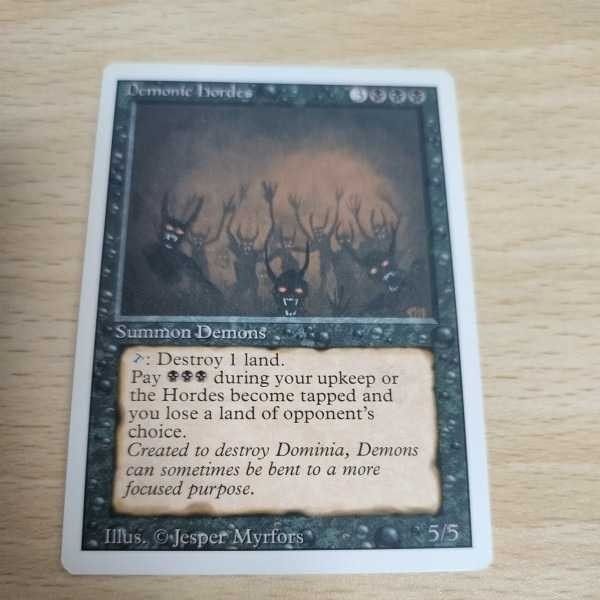 MTG レアカード Demonic Hordes リバイズド Demonic Hordes • Revised Edition (3ED) #104