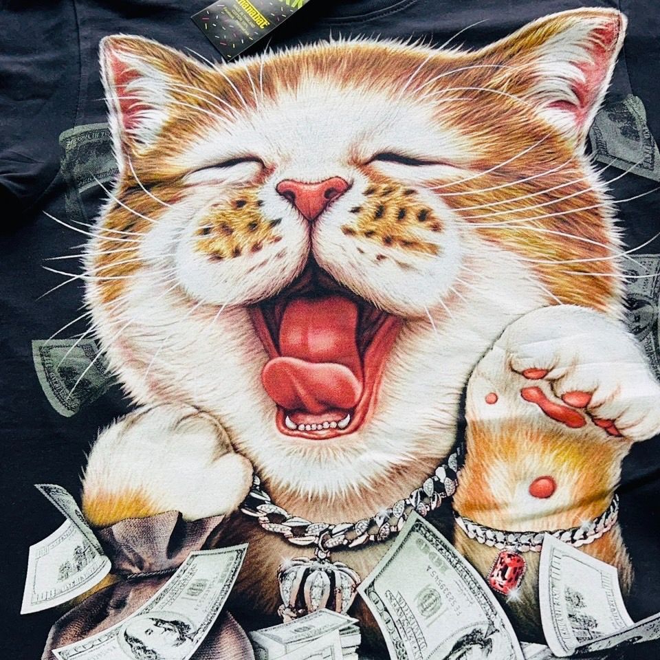 大幅値下げ！【新品】Sサイズ 猫・ねこ・ネコTシャツ デザインT