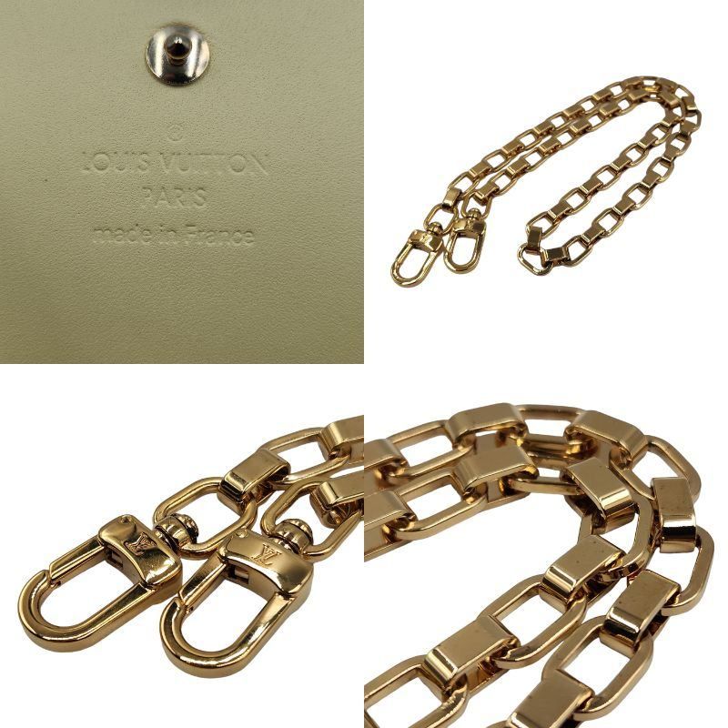 LOUIS VUITTON ルイヴィトン ヴェルニ ポルトフォイユ サラチェーン 長