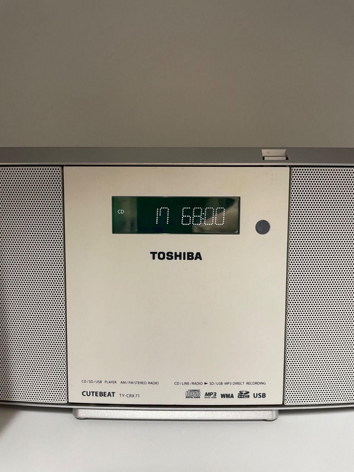 TOSHIBA 東芝 TY-CRX71 SD/USB CDラジオ - メルカリ
