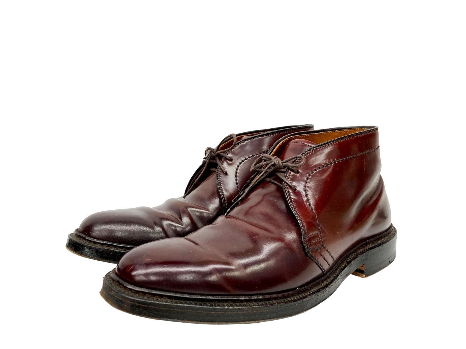 USA製 Alden (オールデン) チャッカブーツ コードバン レザー 