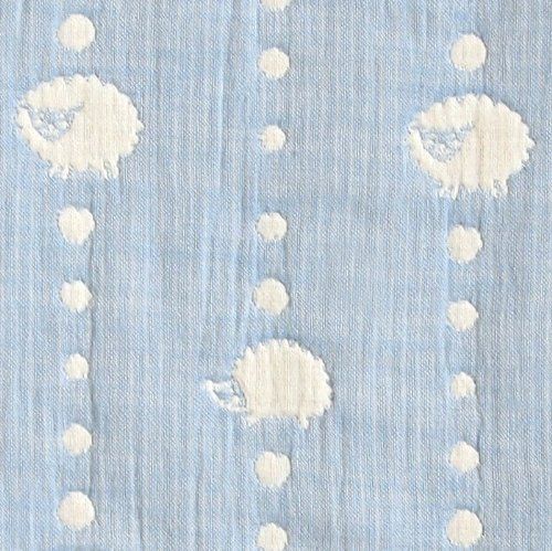 【人気商品】- Hoppetta 10mois(ディモワ) ふくふくガーゼ(6重ガーゼ) ベビースリーパー 新生児~3歳頃まで ブルー 着丈58cm 5260 Hoppetta - 10mois(ディモワ) 10mois（ディモワ）｜ふくふくガーゼ(6重ガーゼ) 特価セール10mois(ディモワ) ふくふくガーゼ(6重の