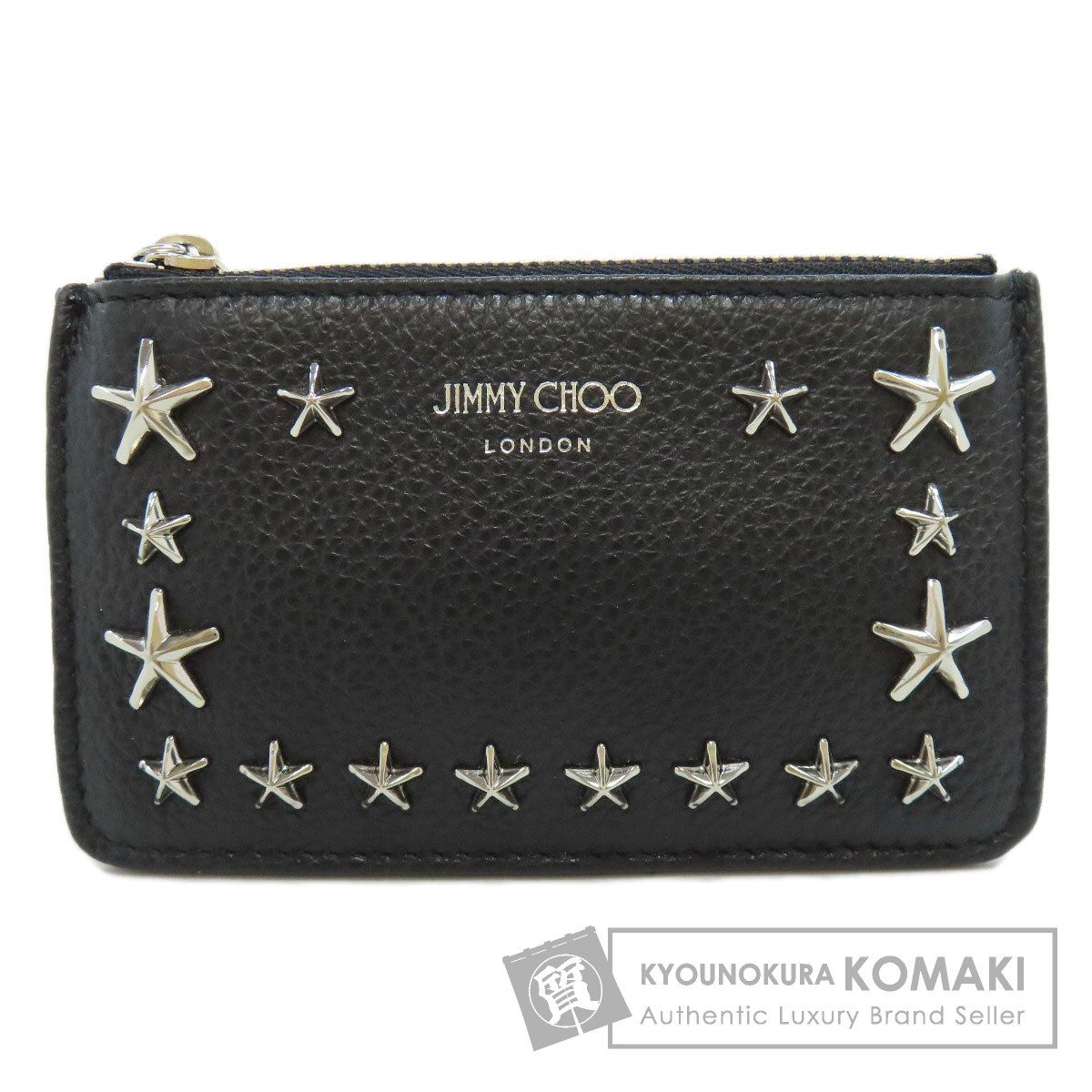 Jimmy Choo ジミーチュウ スターモチーフ スタッズ コインケース レザー レディース