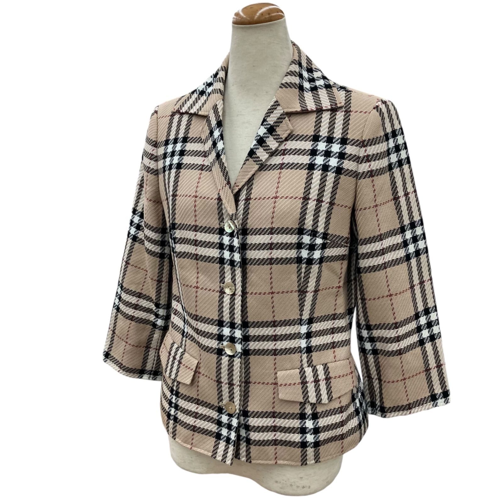 要コメント】バーバリーノバチェックコート