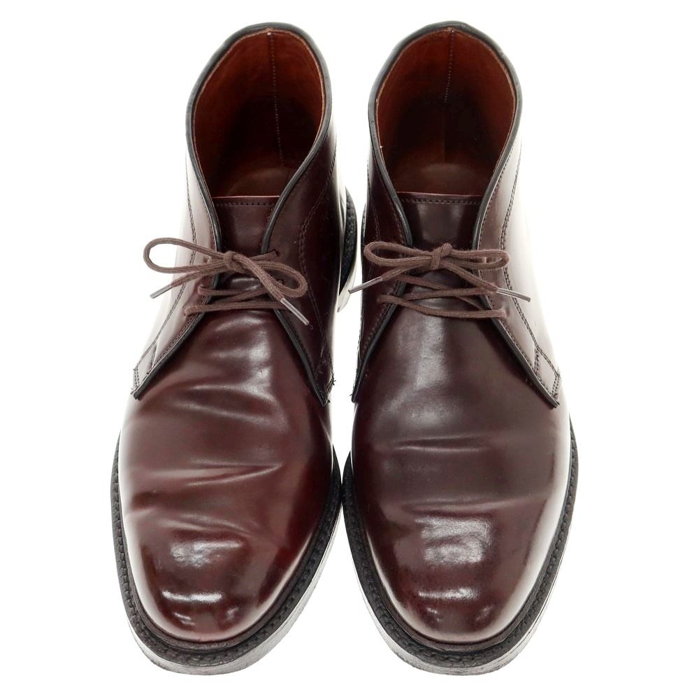 中古】アレンエドモンズ Allen Edmonds Dundee コードバン チャッカブーツ レッドブラウン【サイズ8D】【メンズ】 - メルカリ