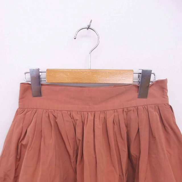 バナーバレット Banner Barrett ギャザー フレア スカート ミニ 薄手  