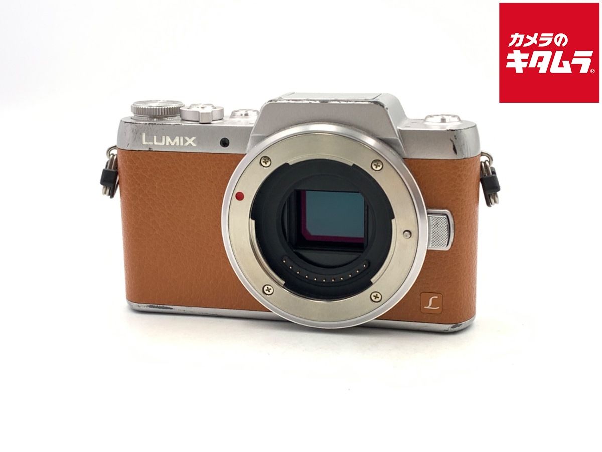並品 パナソニック DMC-GF7 ボディ ブラウン