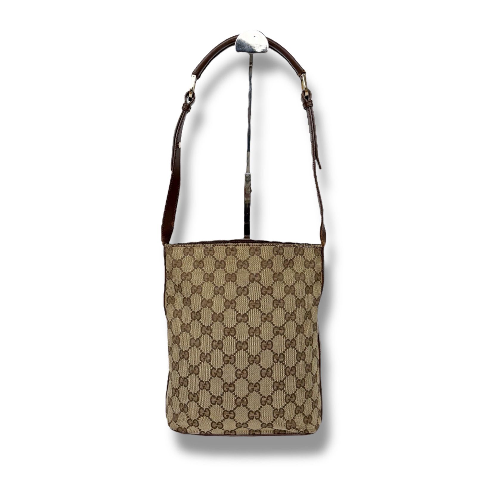 グッチ GUCCI バケツ型 ワンショルダーバッグ ハンドバッグ 肩掛け GG 