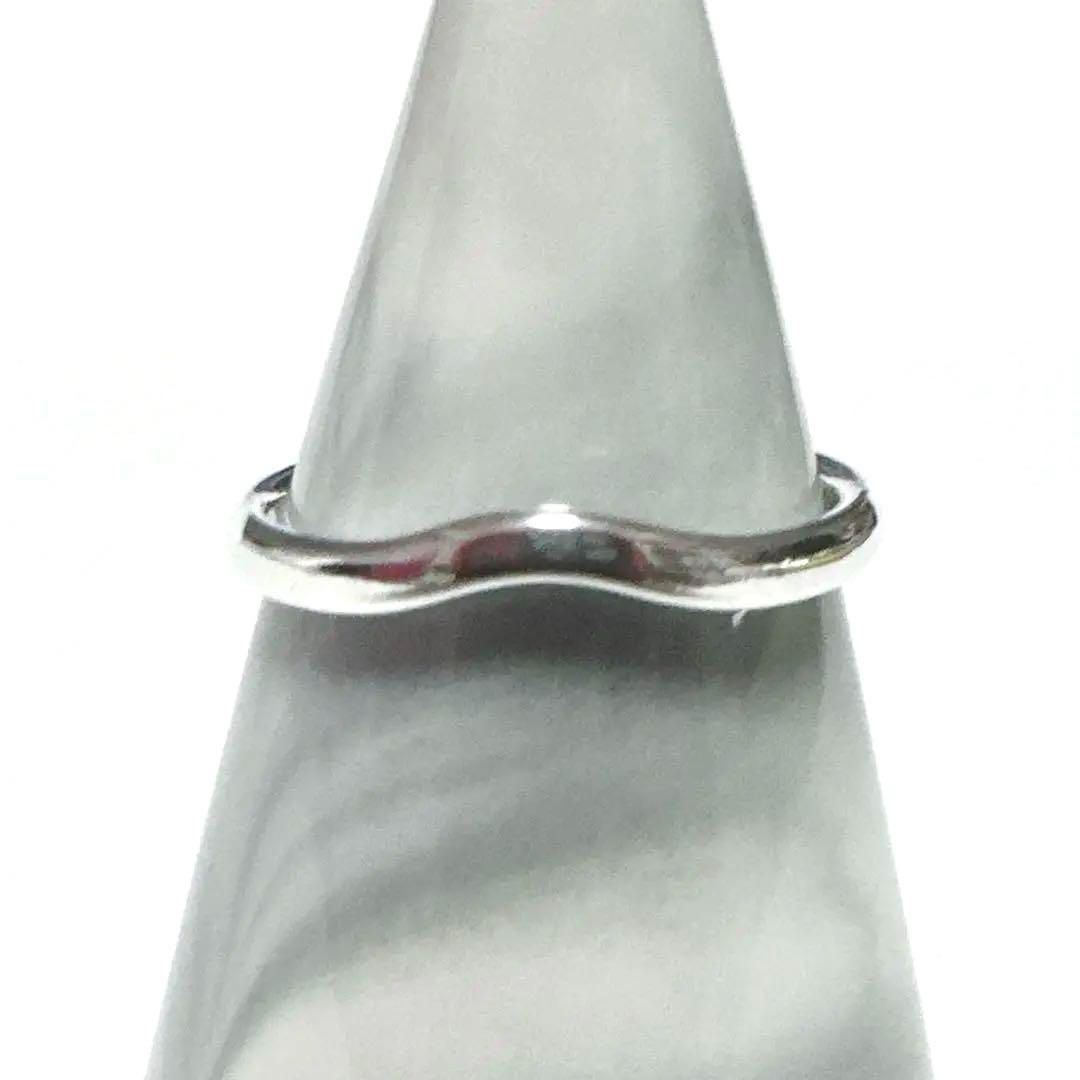 美品 Tiffany&Co. ティファニー 指輪リング カーブドバンドSV925