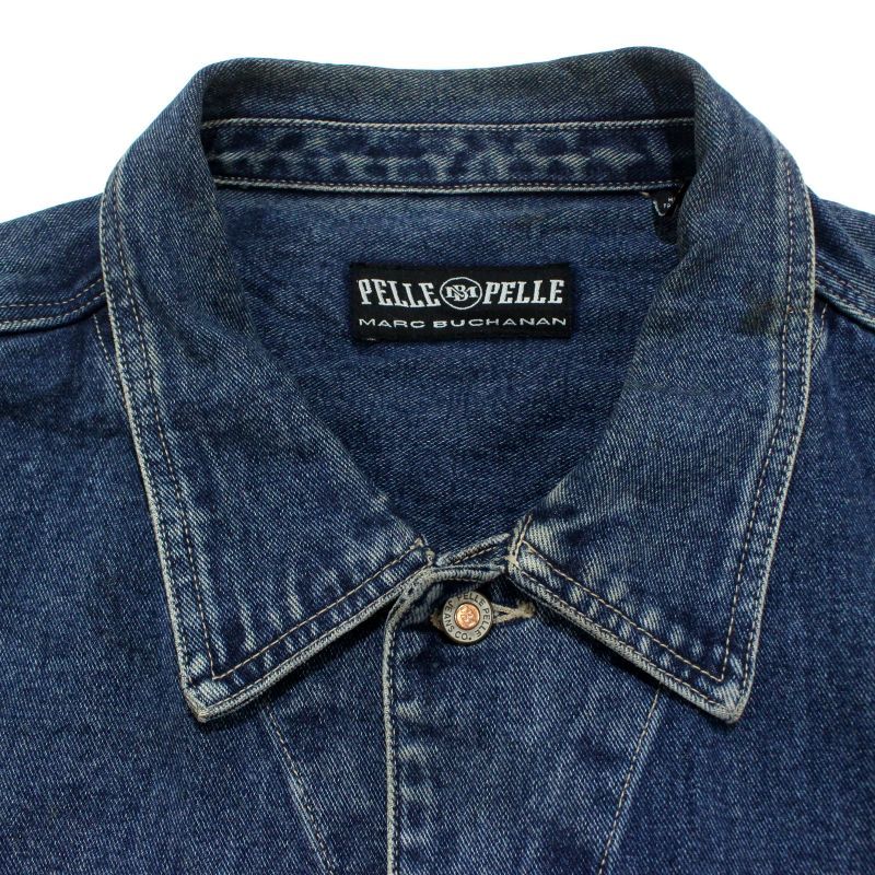 00s pellepelle デニムジャケット メンズ XL~サイズ相当 ビッグ