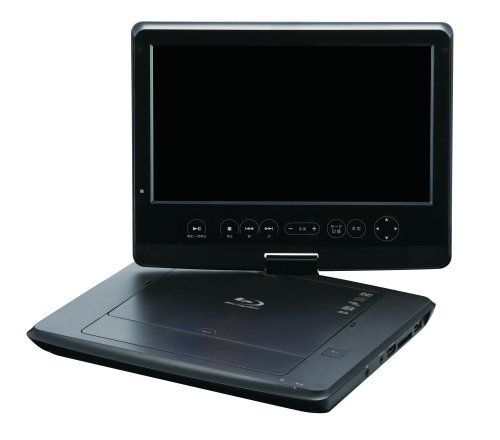 中古】グリーンハウス 10.1型ワイド液晶 ポータブルブルーレイ