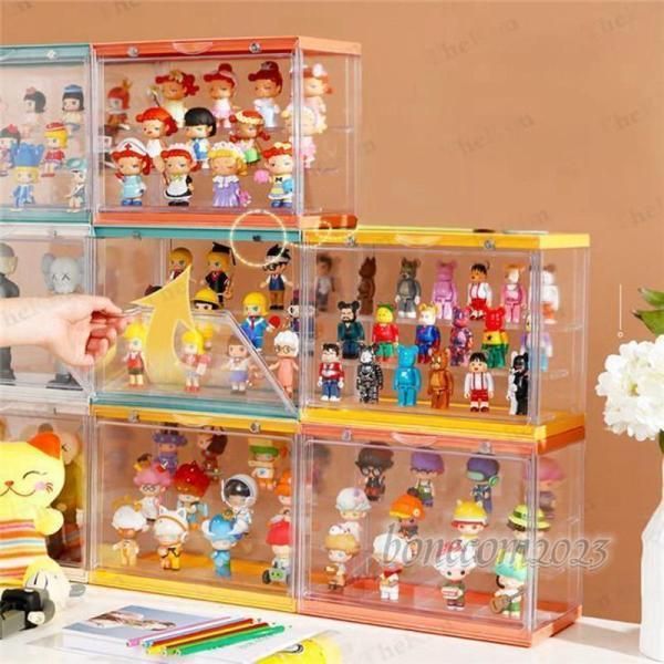 フィギュアケース 棚 アクリル 大型 コレクションボックス 横長