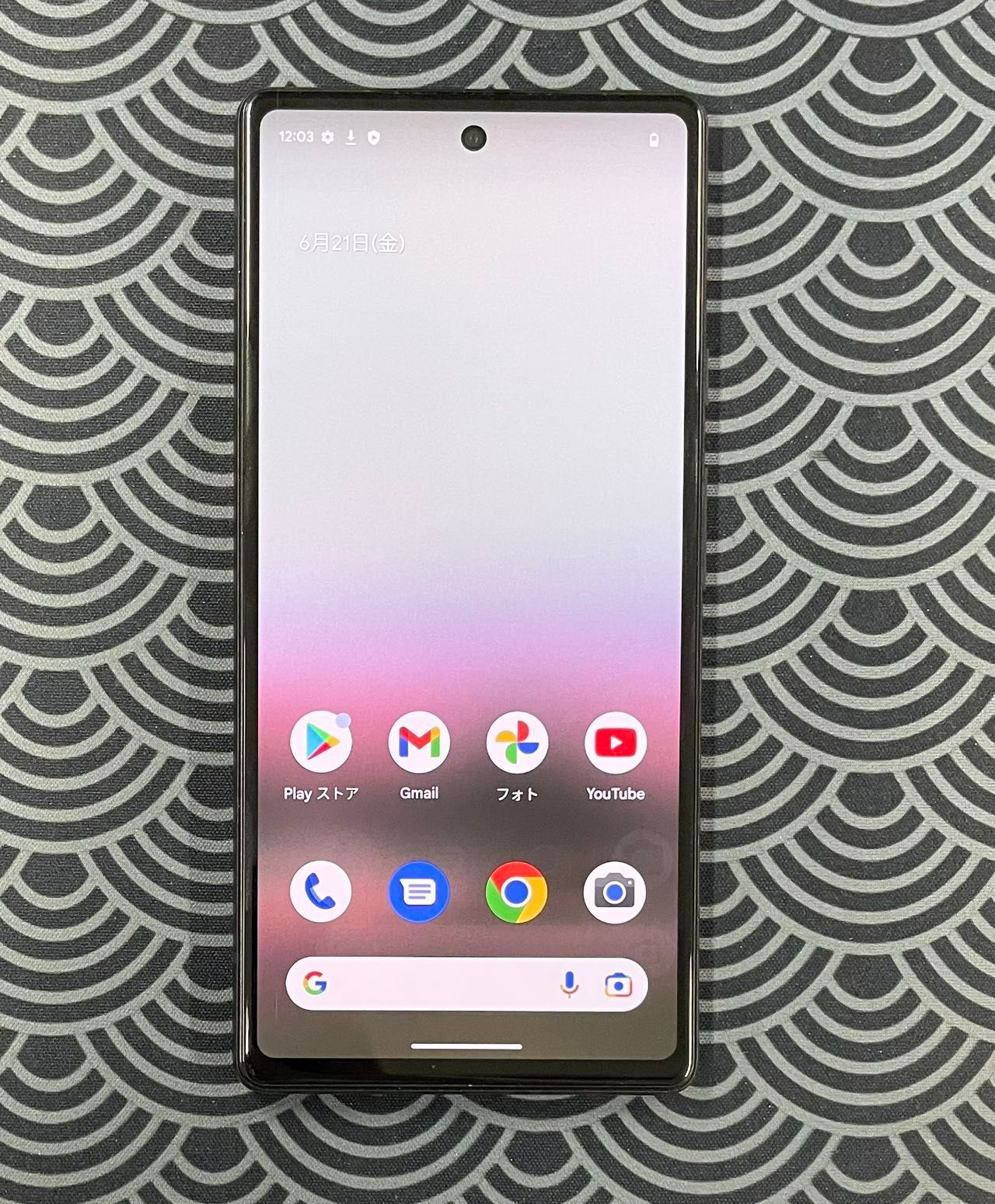 「中古品」SIMフリー Google Pixel 6a 128GB (Chalk) ジャンク　公式ストア下取用機種 【管理番号：X1155】