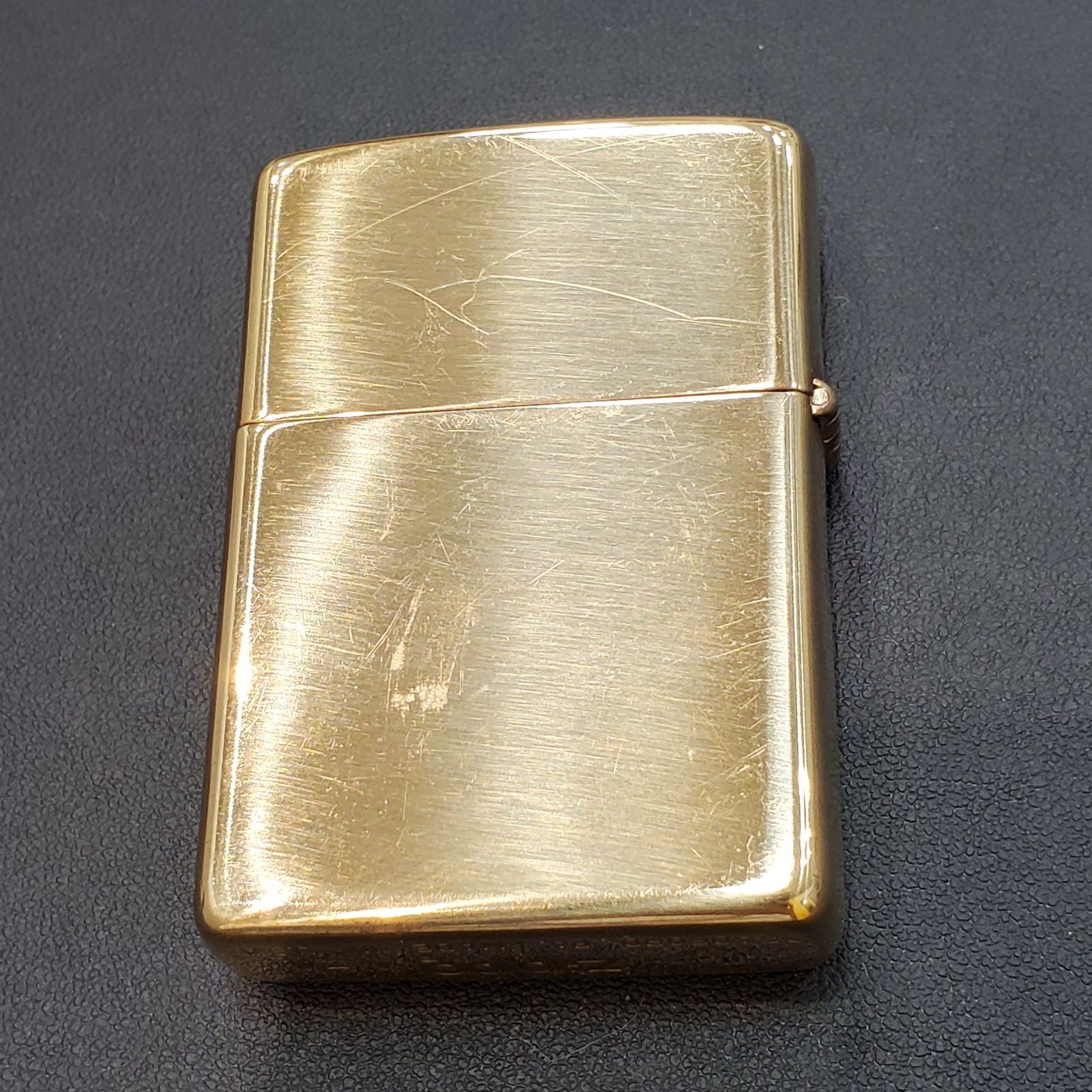 LA購入＊イエローページ＊アングラ＊純銅メタル＊真鍮ソリッドブラス EL6】Zippo ジッポー SOLID BRASS ソリッドブラス ワールド