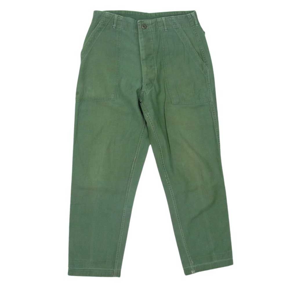 米軍 US ARMY DSA 100-67-C-3509 60S アメリカ軍 OG-107 TROUSERS MENS