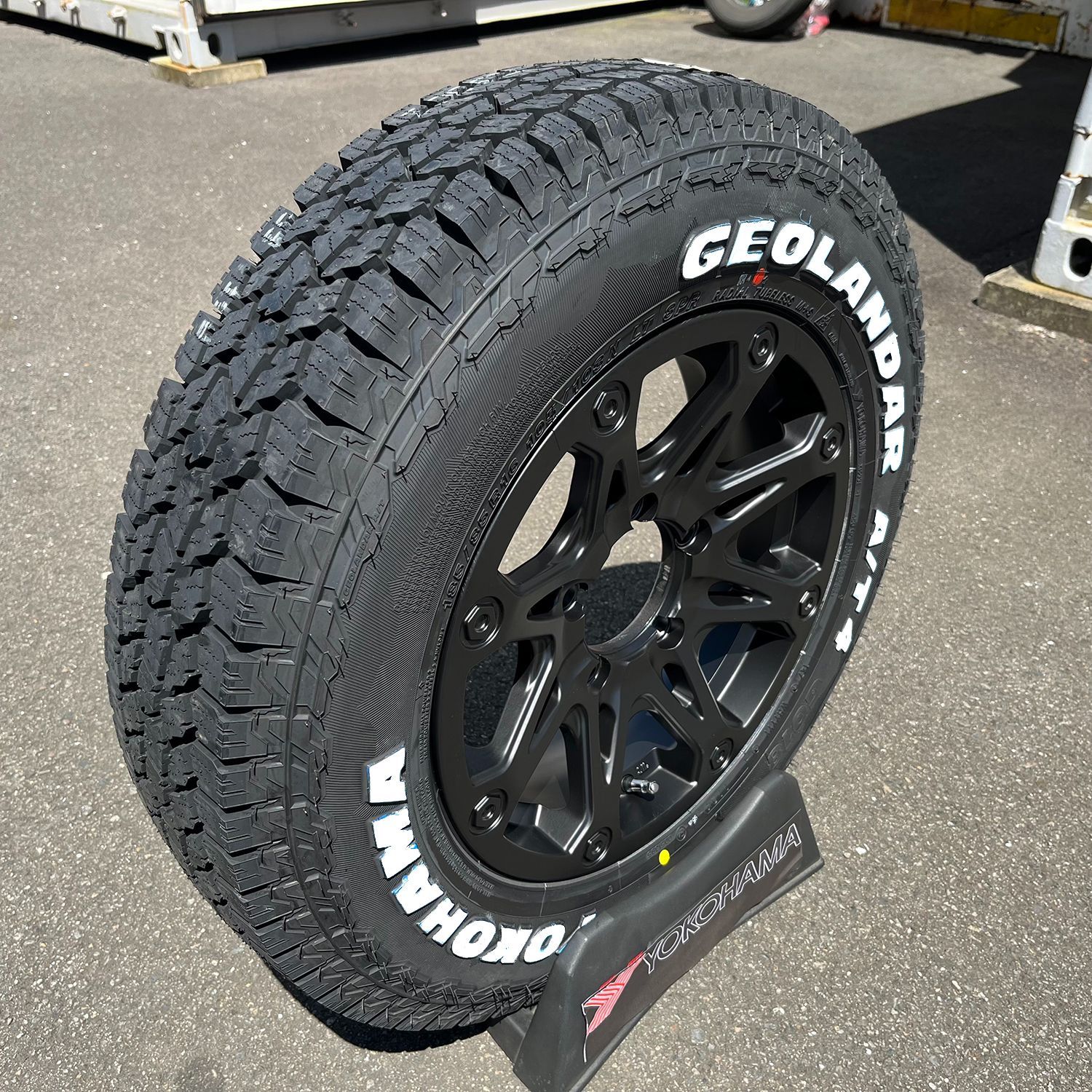5本セット価格】ジムニー タイヤホイール YOKOHAMA ジオランダー AT4