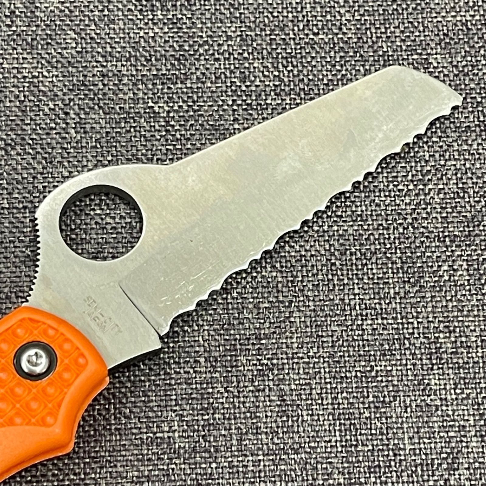 NPA】Spyderco スパイダルコ レスキューナイフ アウトドア - メルカリ