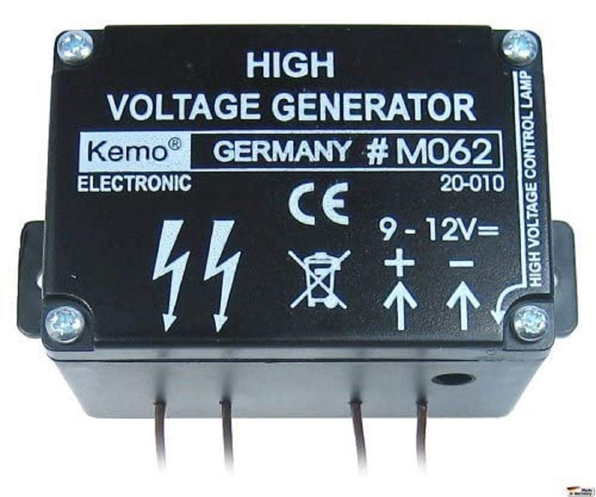 12V＝ 1000V高電圧生成ジェネレーター 9V～12V電源の電気柵作りに イノシシ避けに a149
