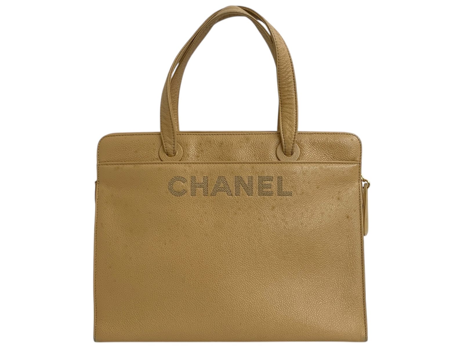 CHANEL (シャネル) 1998年製 ハンドバッグ トートバッグ キャビア 