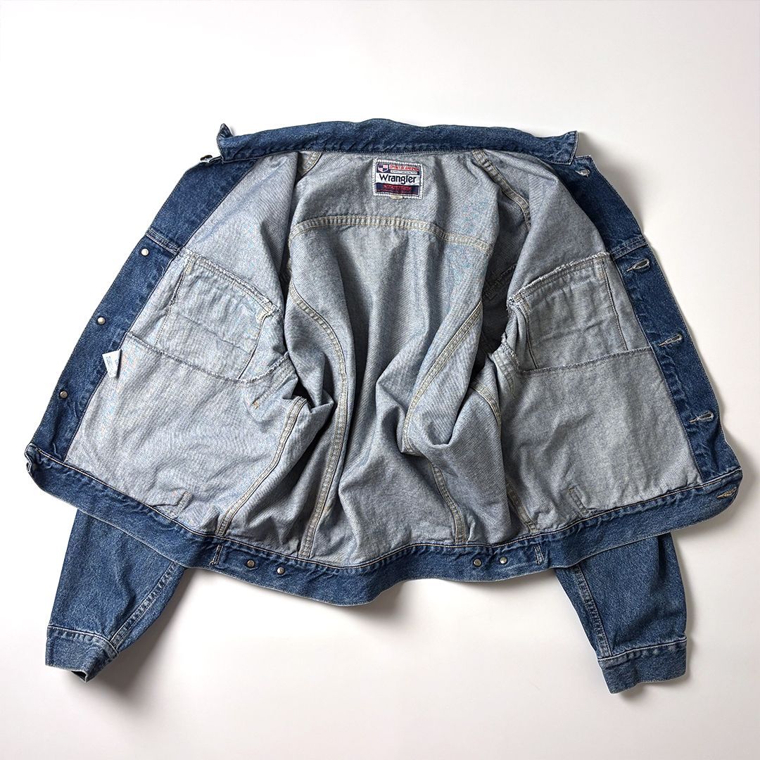 Wrangler ラングラー デニムジャケット Gジャン XL 3rdタイプ サード