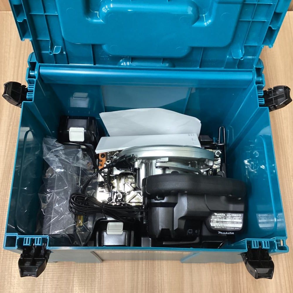 makita マキタ HS631DGXSB 165㎜充電式丸ノコ 18V 201