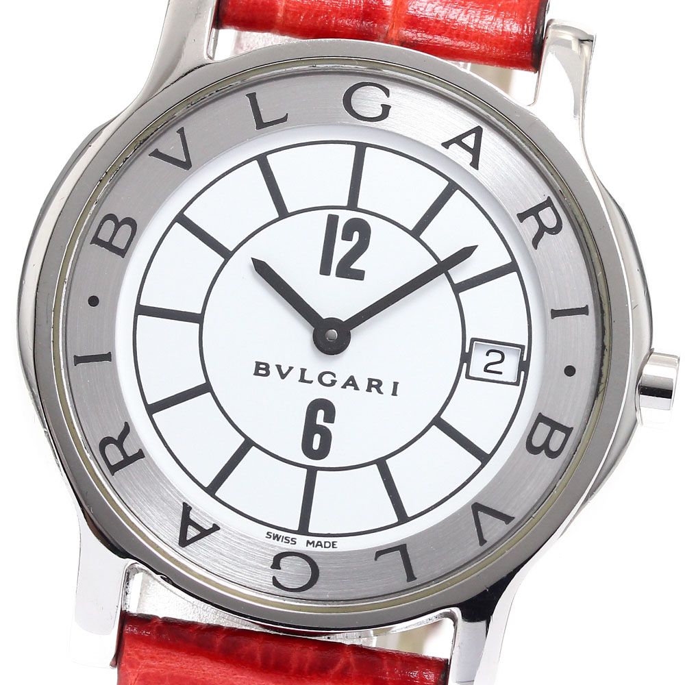 ブルガリ BVLGARI ソロテンポ メンズ腕時計 ST35S 青文字盤 箱付 ブルガリ BVLGARI ソロテンポ メンズ腕時計 ST35S 青文字盤 箱付