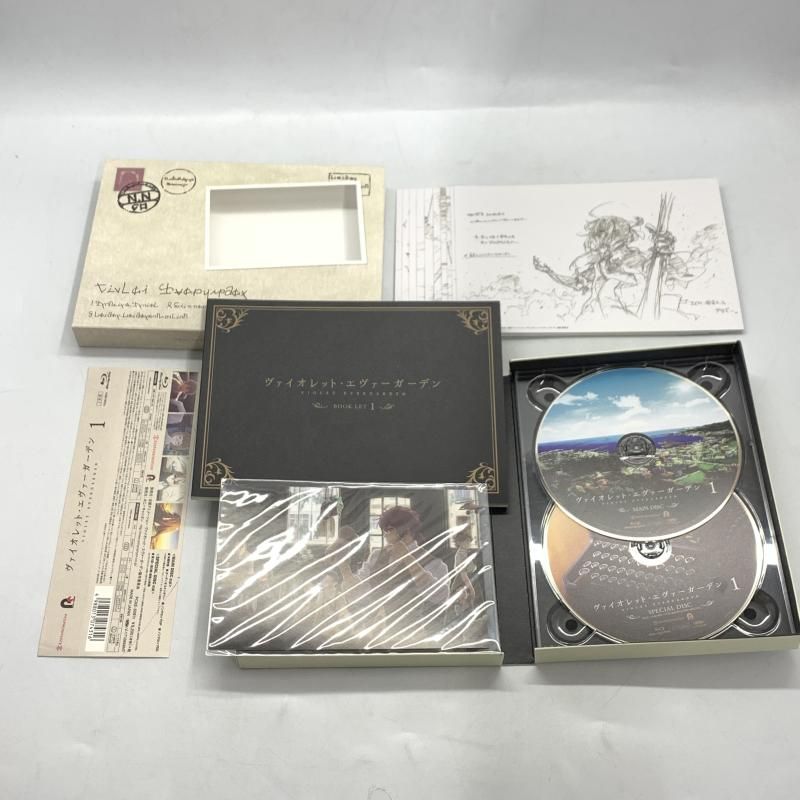 【中古】ヴァイオレット・エヴァーガーデン 初回版 Blu-ray 全4巻セット[10][240010481370] 中古】ヴァイオレット・エヴァーガーデン 初回版 Blu-ray 全4巻