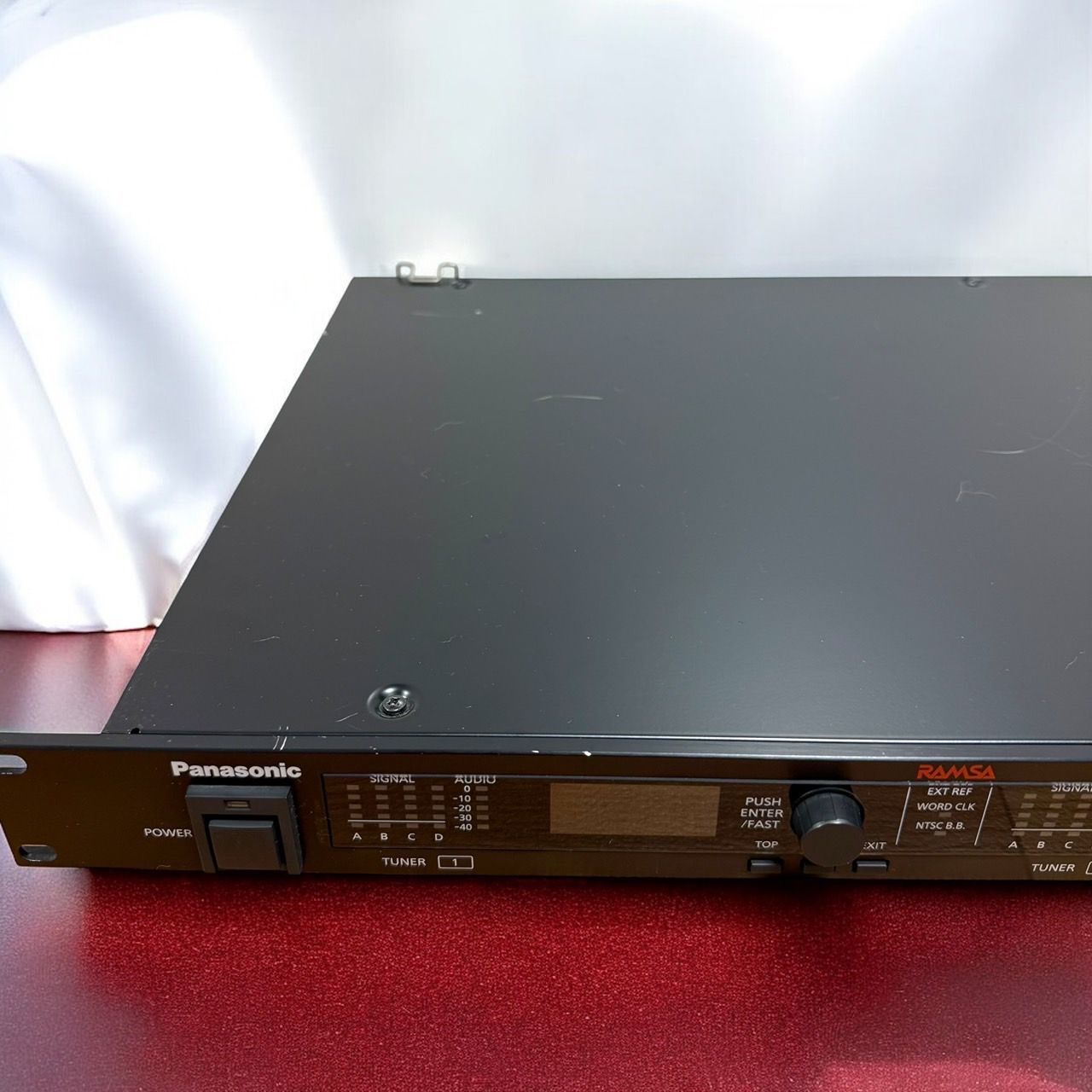 ☆希少品 美品 パナソニック WX-DR120 デジタルワイヤレス受信機 据置型 Panasonic - ☆希少品 美品 パナソニック WX-DR120 デジタル