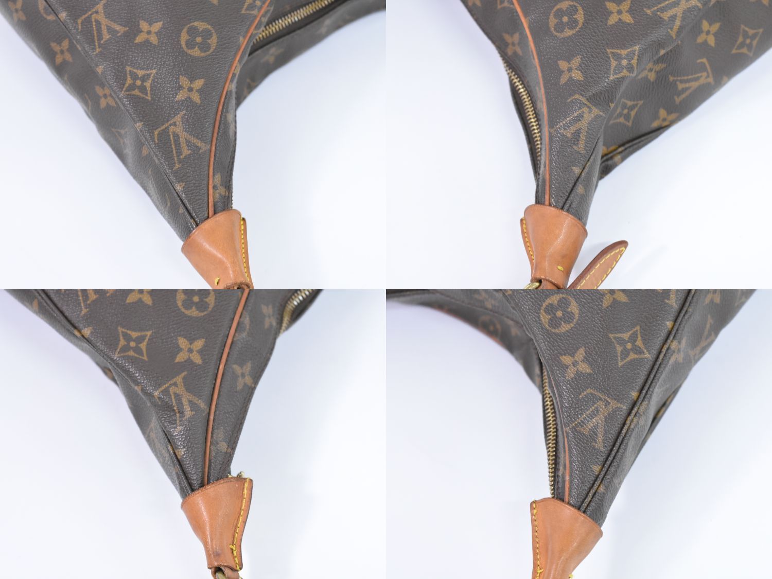 本物 ルイヴィトン LOUIS VUITTON LV ブローニュ 35 モノグラム ショルダーバッグ ブラウン M51260 Boulogne ビトン バッグ 中古 【フォロー割】